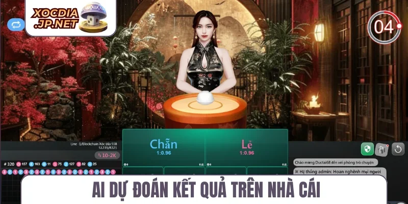 AI dự đoán kết quả trên nhà cái