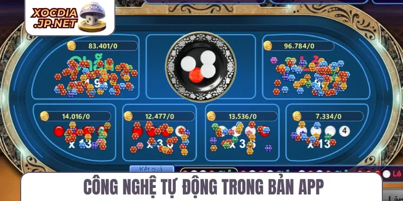 Công nghệ tự động trong bản app