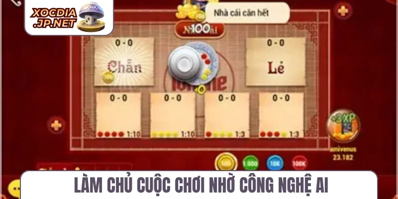 Làm chủ cuộc chơi nhờ công nghệ AI