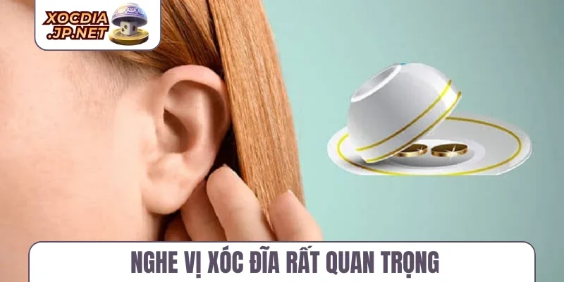 Nghe vị xóc đĩa rất quan trọng