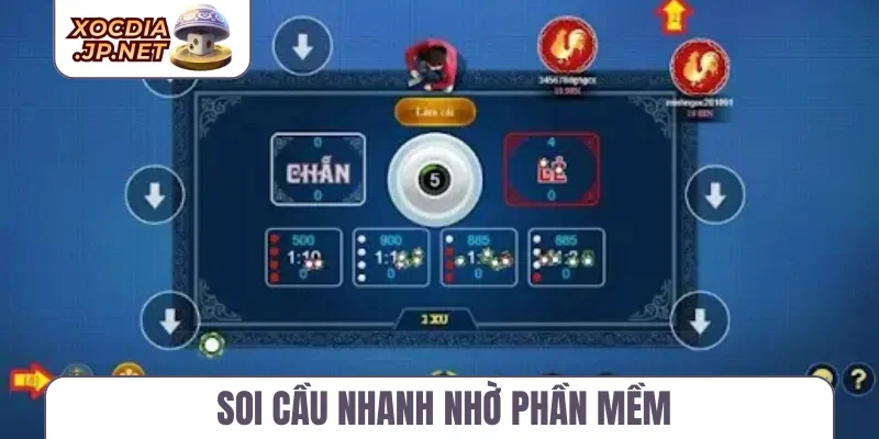Soi cầu nhanh nhờ phần mềm